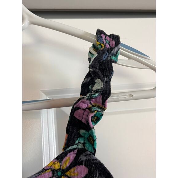 Justice XL Plus Bundle – Floral Ruffle Strap Top & Smiley Face Ribbed Tank - Picture 6 of 13